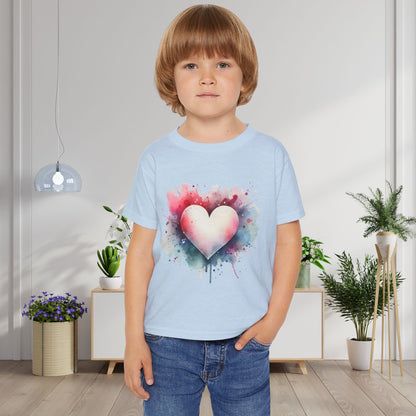 ""Painted With Love Heavy Cotton™ Toddler T-shirt