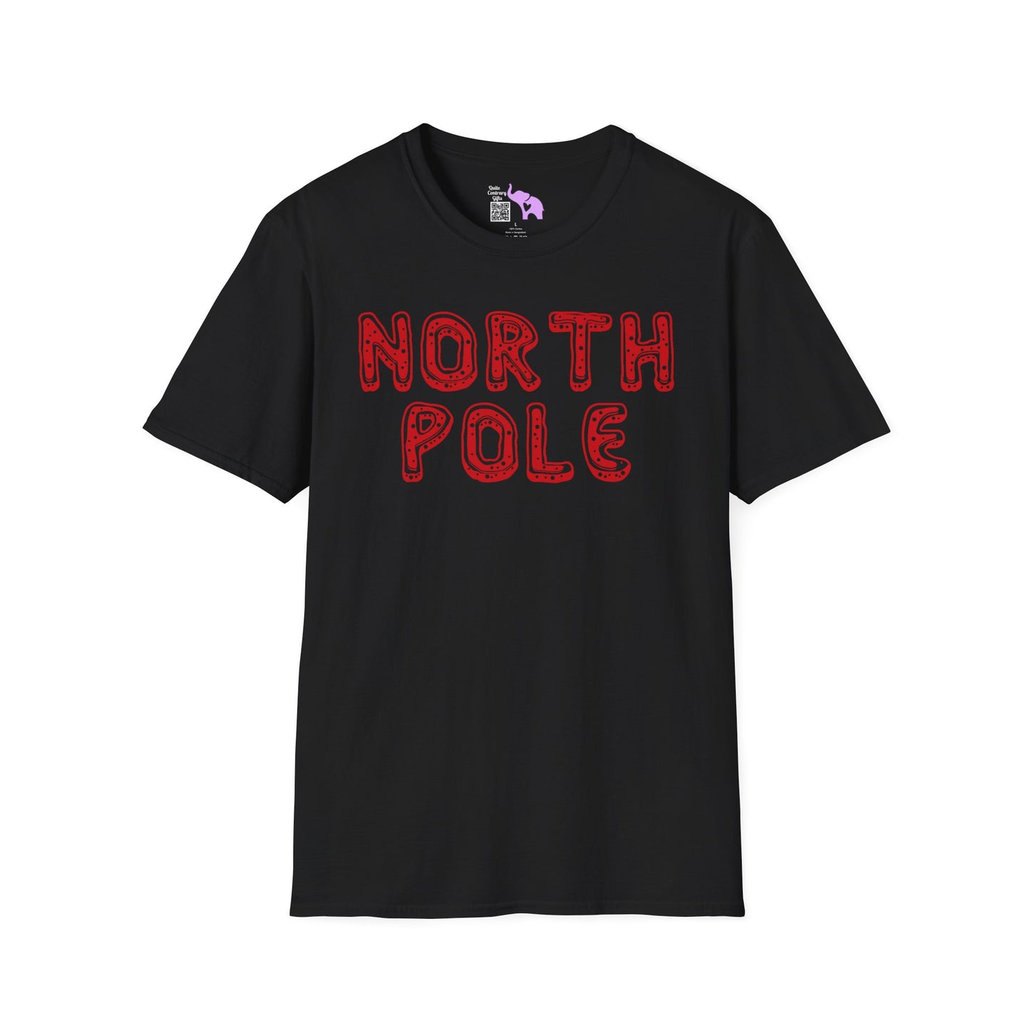 North Pole Adult T-shirt