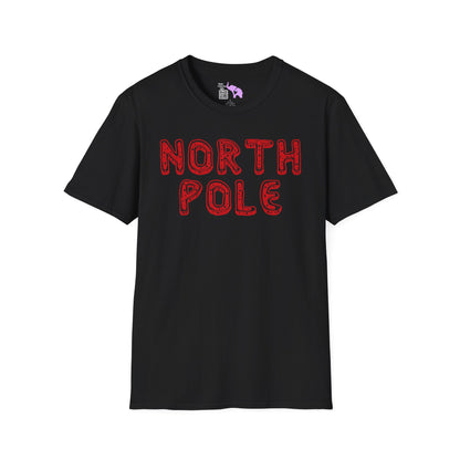North Pole Adult T-shirt