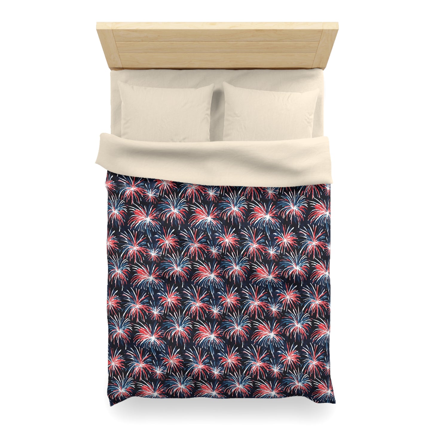 Rocket's Red Glare Microfiber Duvet Cover