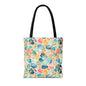Ocean Pebble Drift Canvas Tote Bag