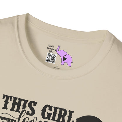 This Girl Loves Country Music Adult T-shirt