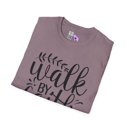 Walk By Faith (2) Adult T-shirt