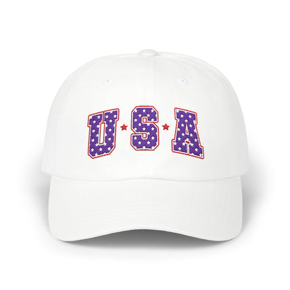 USA Stars & Stripes Embroidered Classic Dad Cap