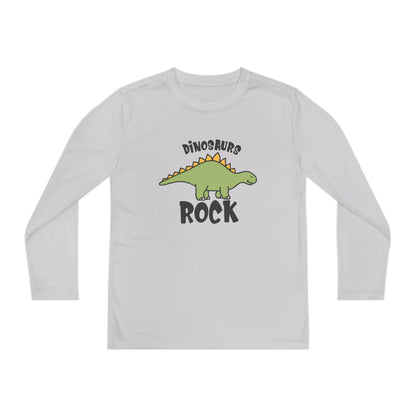 Dinosaurs Rock Youth Long Sleeve Tee
