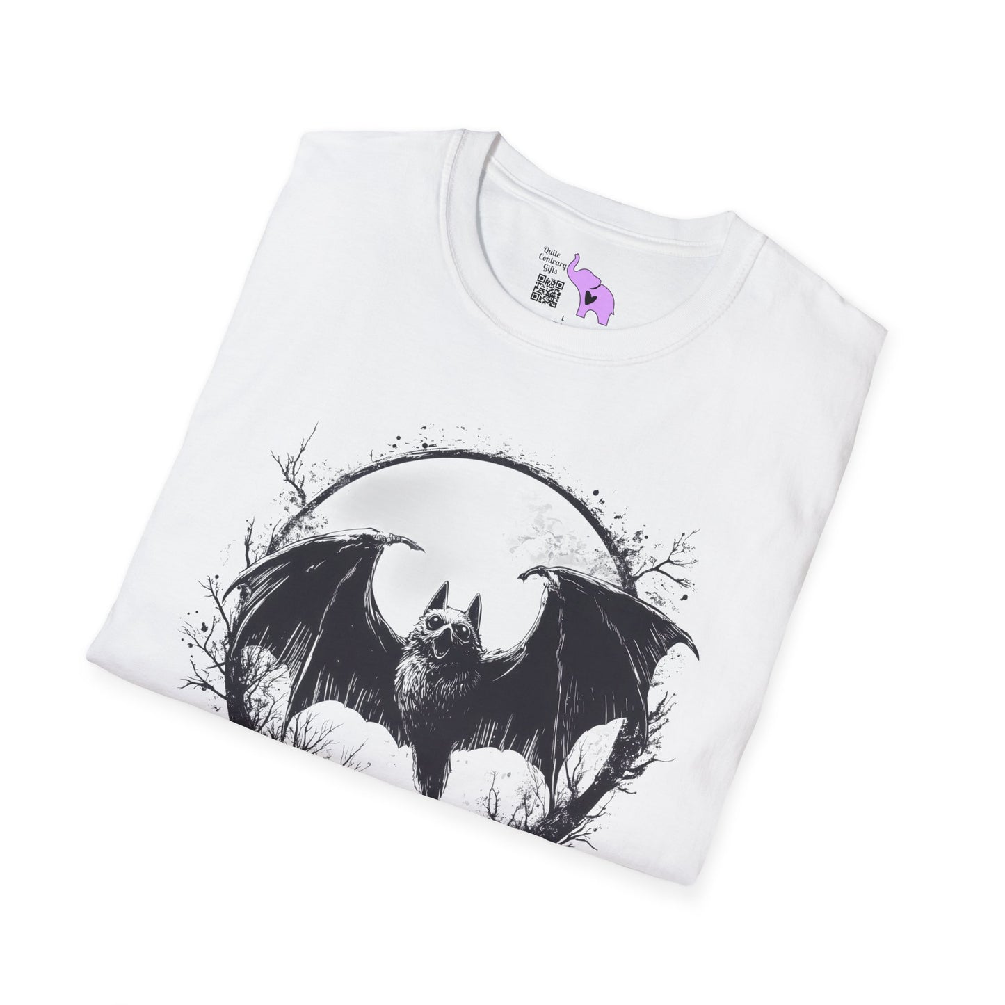 Spooky Bat Adult T-shirt