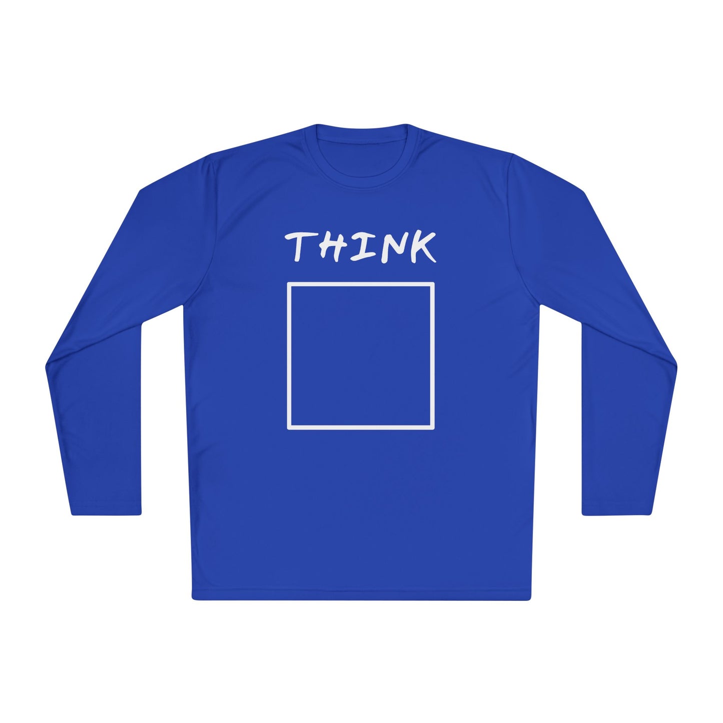 Think (Outside The Box) Adult Long Sleeve Tee