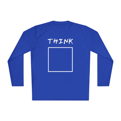 Think (Outside The Box) Adult Long Sleeve Tee