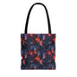 Dark Fantasy Watercolor Canvas Tote Bag