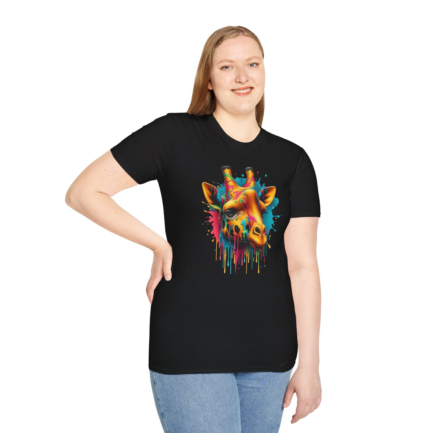 Colorful Giraffe T-shirt