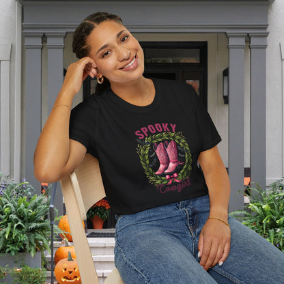 Spooky Cowgirl Adult T-shirt