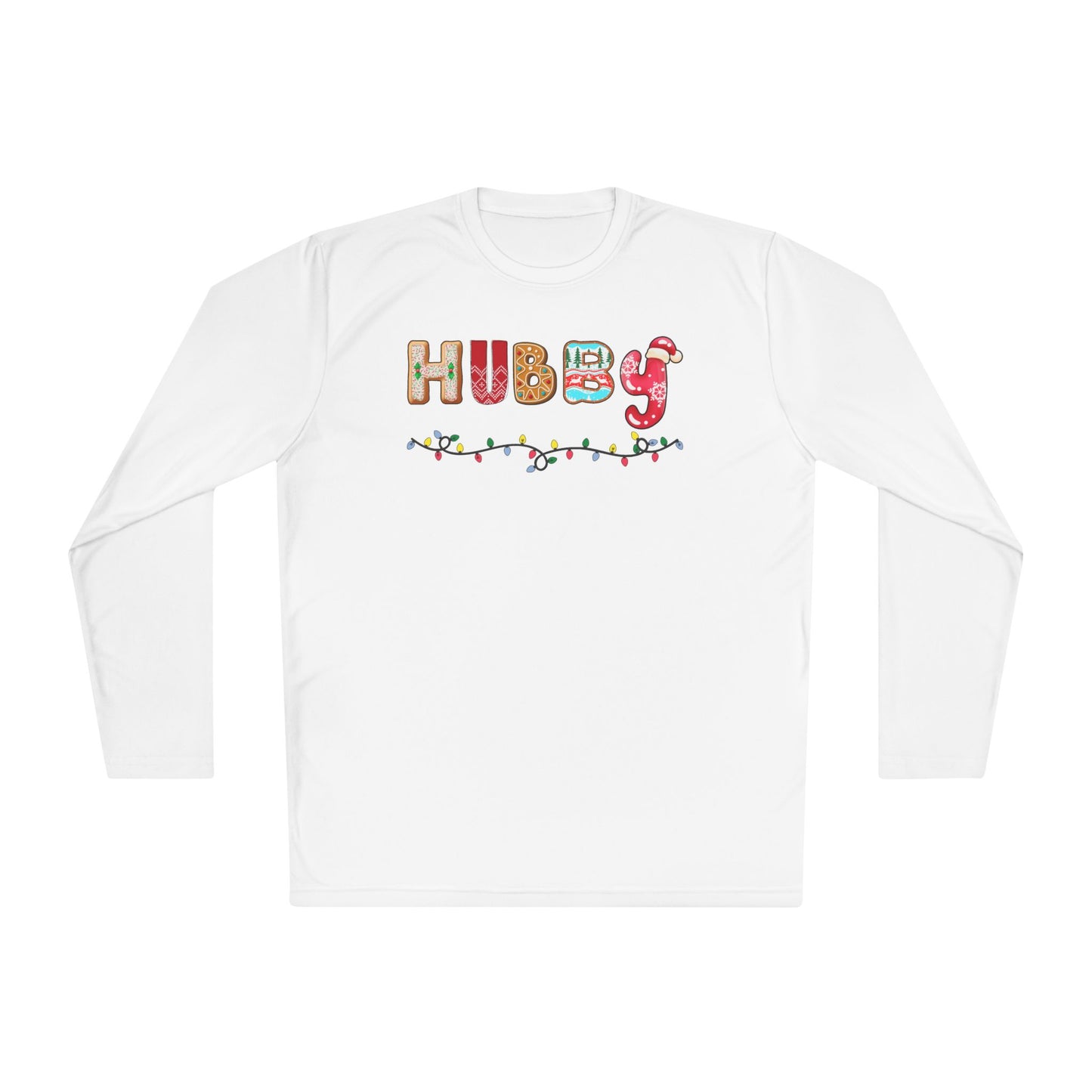 Christmas Hubby Adult Long Sleeve Tee