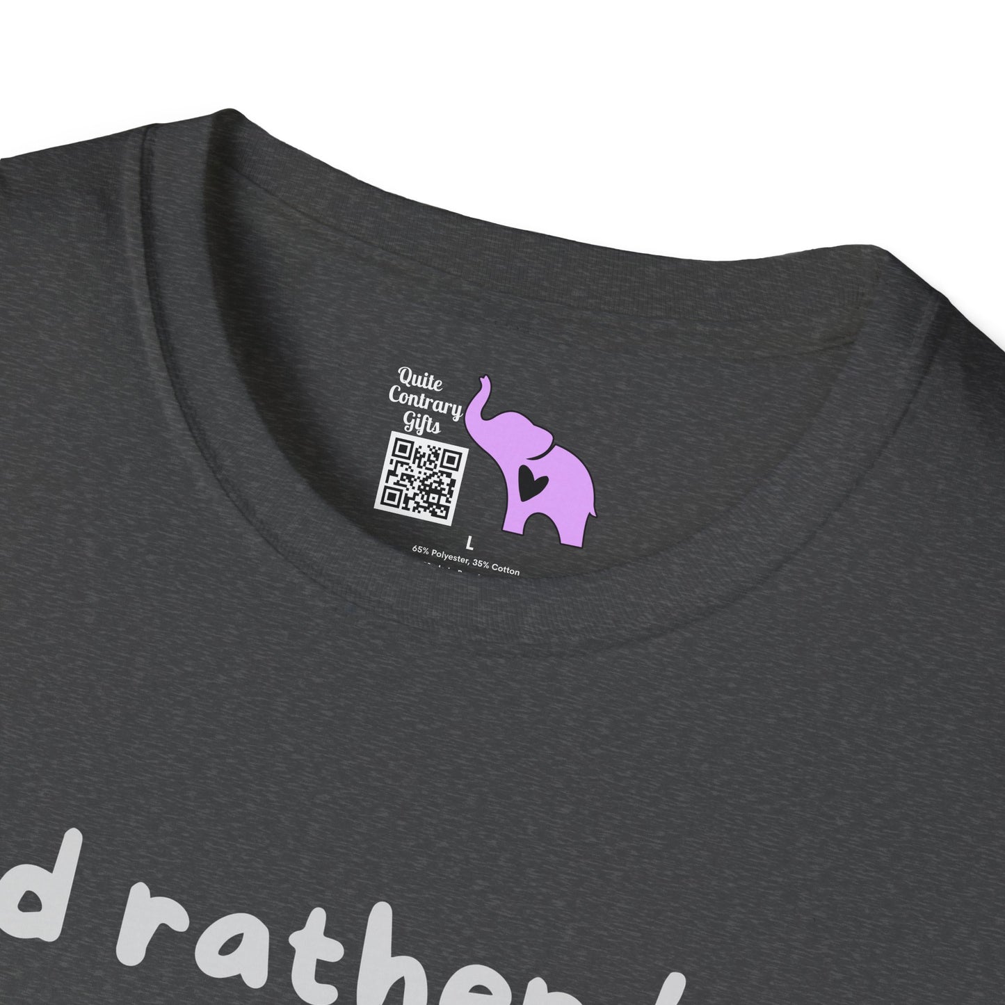 I'd Rather Be a Cat Adult T-shirt