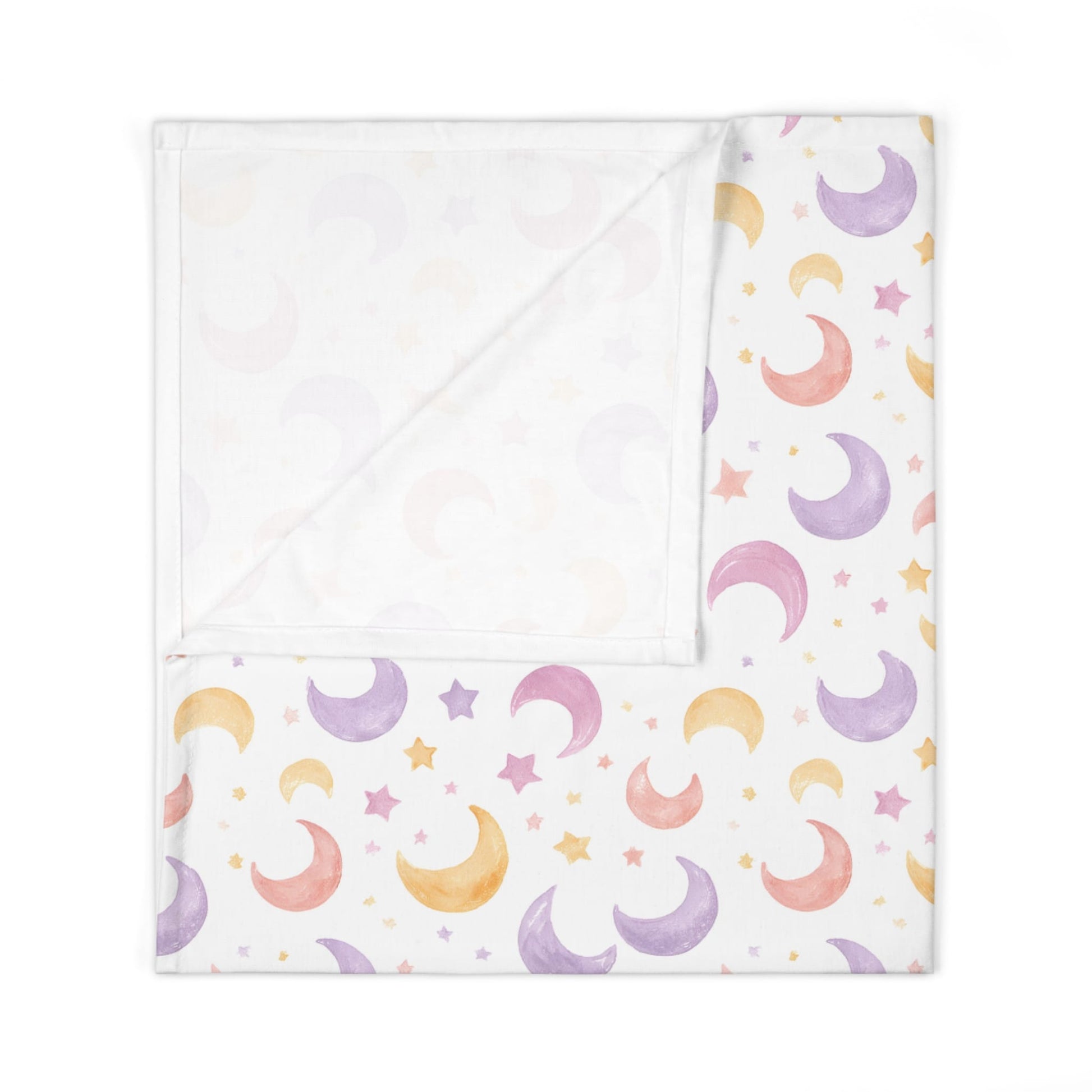 Moon & Star Snuggles Baby Swaddle Blanket
