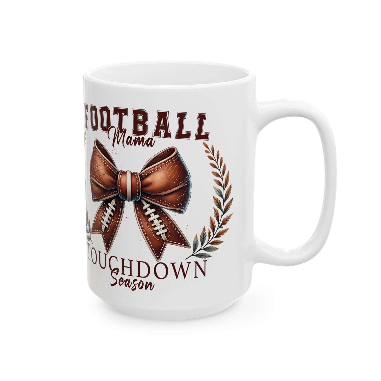 Football Mom Ceramic Mug, (11oz, 15oz)