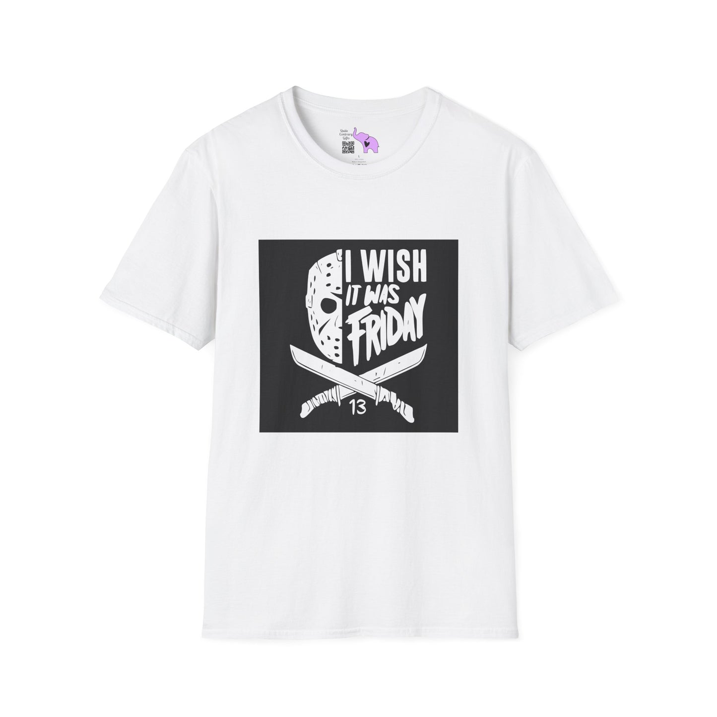 Jason Voorhees I Wish It Was Friday Adult T-shirt