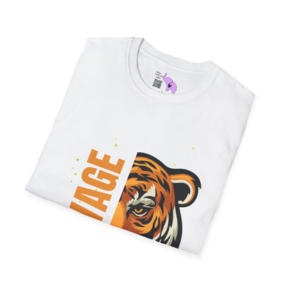 Savage Tiger Adult T-shirt