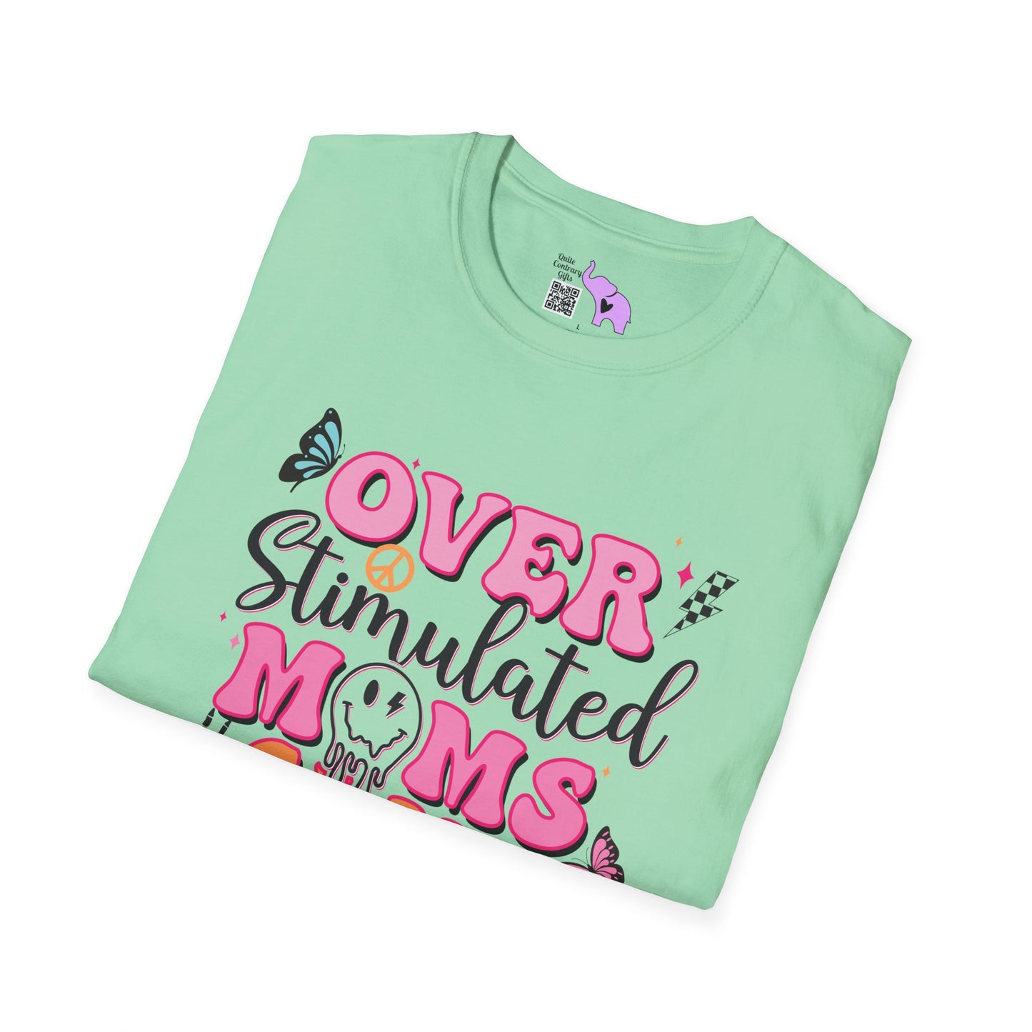 Overstimulated Mom's Club Adult T-shirt
