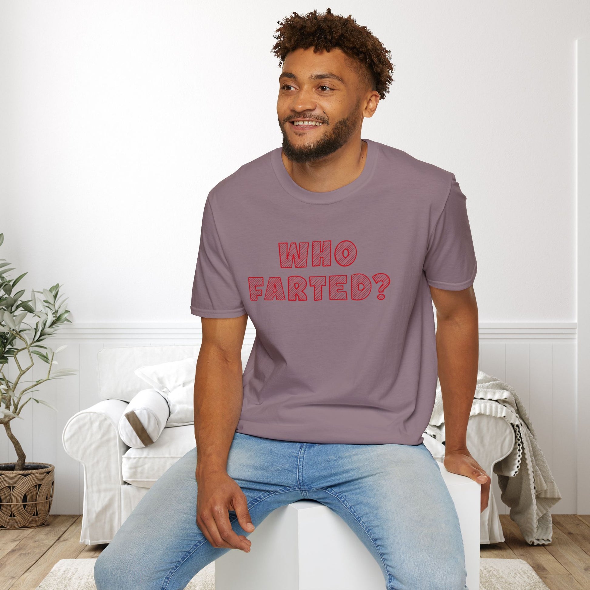 ""Who Farted? Adult T-shirt