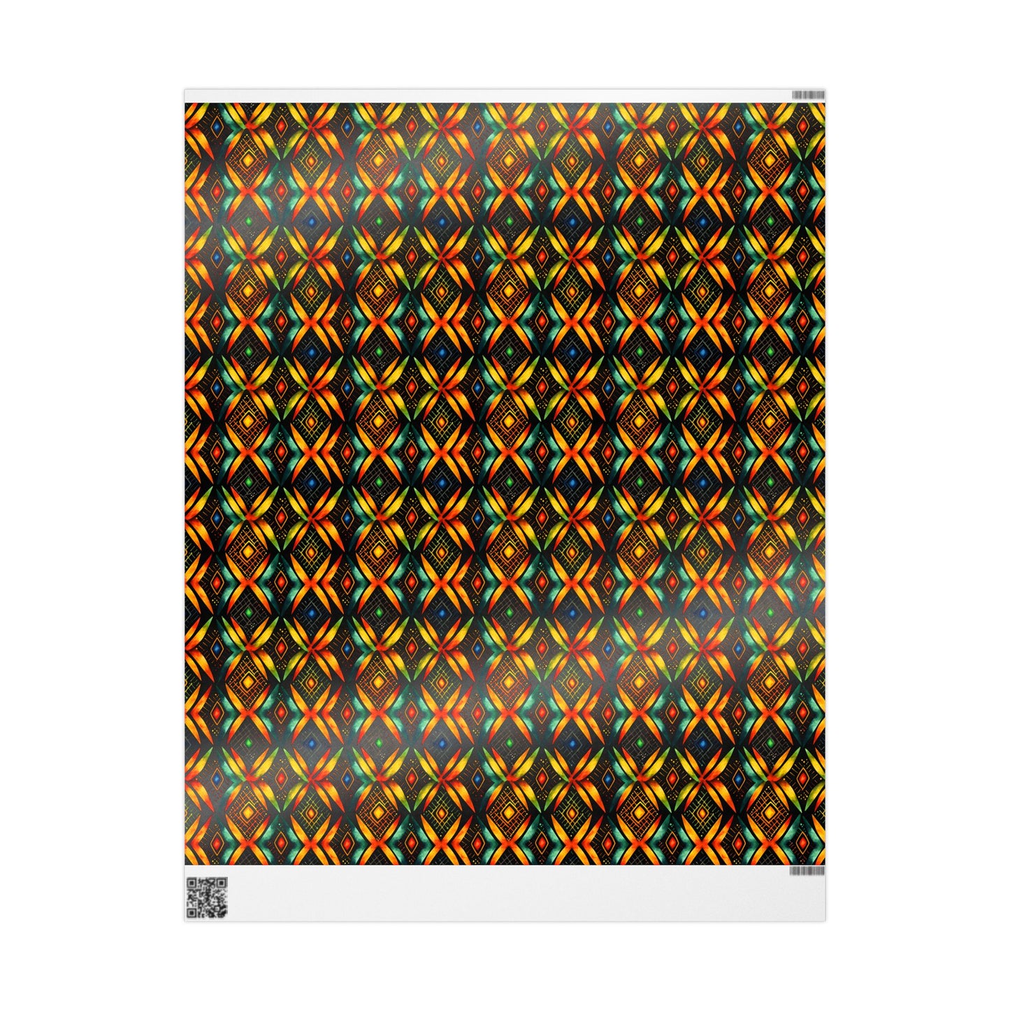 Legacy Lines Kwanzaa Wrapping Paper