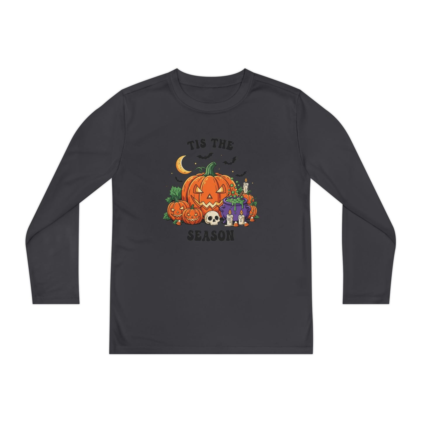 Tis the Season (Halloween) Youth Long Sleeve Tee