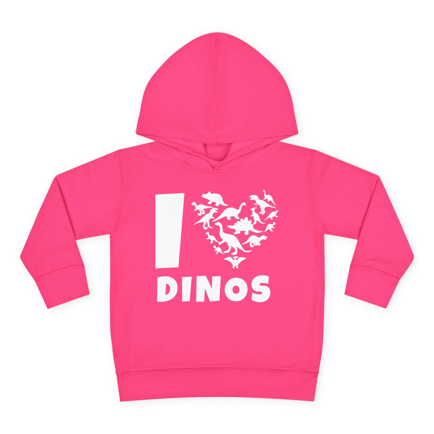 I Love Dinos (Dino Heart) Toddler Hoodie
