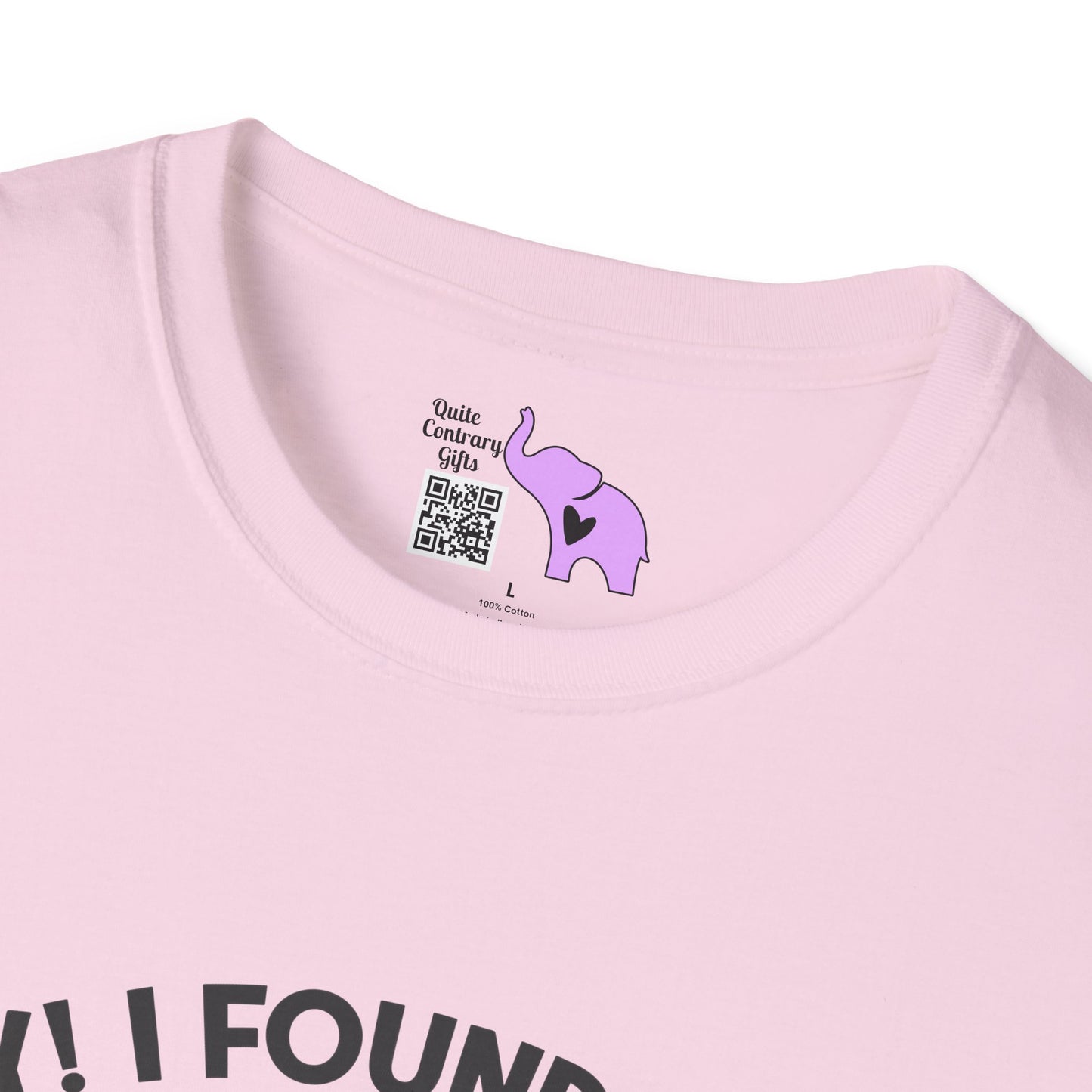 Hey! I Found Your Nose In My Business Again Adult T-shirt
