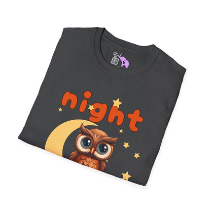 Night Owl Adult T-shirt