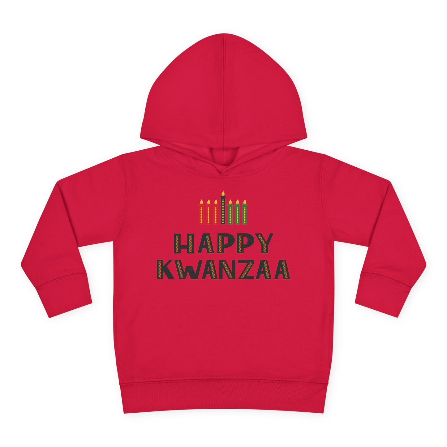 Happy Kwanzaa (Kinara) Toddler Hoodie