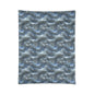 Snowdrift Sheer & Lace Comforter