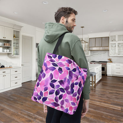 Lilac Serenade Canvas Tote Bag