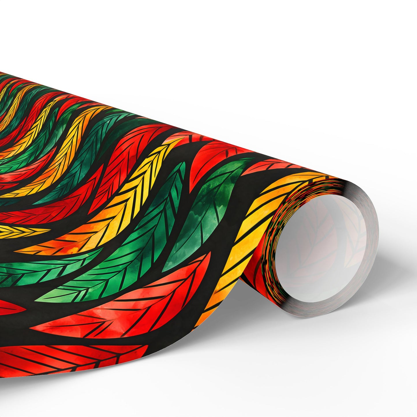 Festival Fire Kwanzaa Wrapping Paper