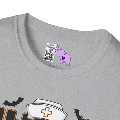 Fun Halloween Nurse Adult T-shirt