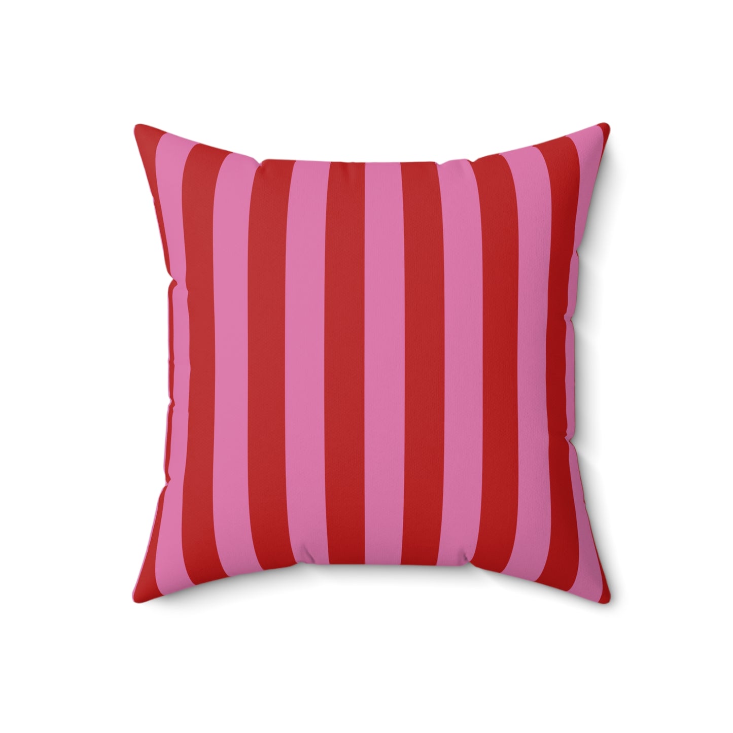 Be Mine Stripes Throw Pillow