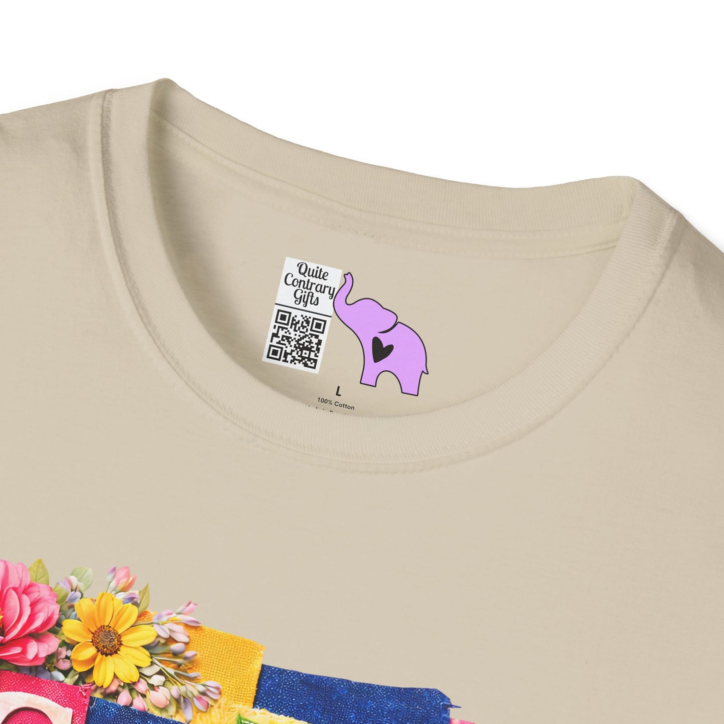 Child of God (Lace Collage) Adult T-shirt