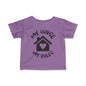 ""My House My Rules Infant Soft T-Shirt