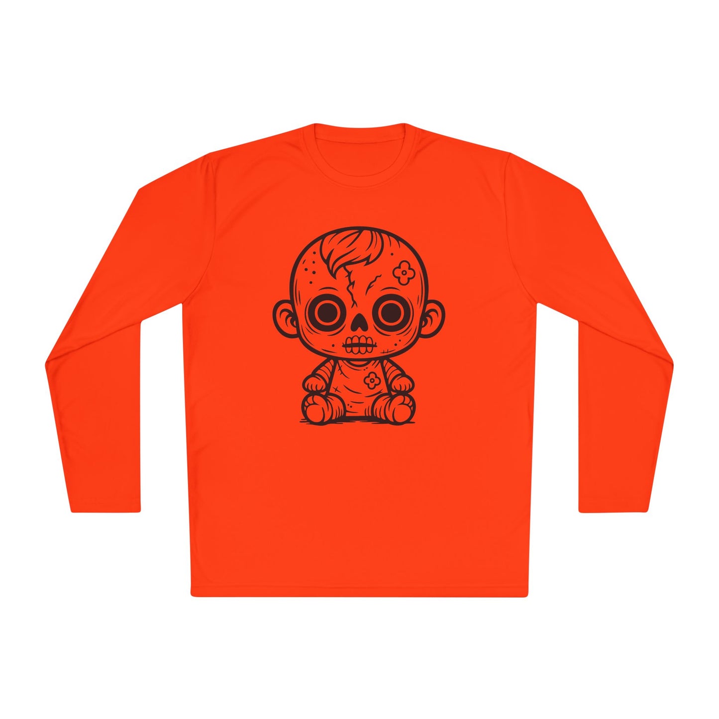 Zombie Baby Adult Long Sleeve Tee