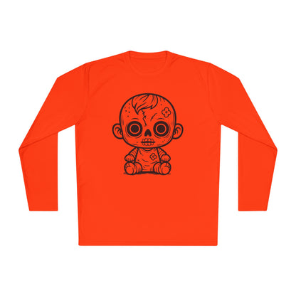 Zombie Baby Adult Long Sleeve Tee