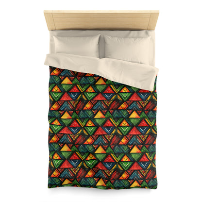 Ancestor Echo Microfiber Duvet Cover