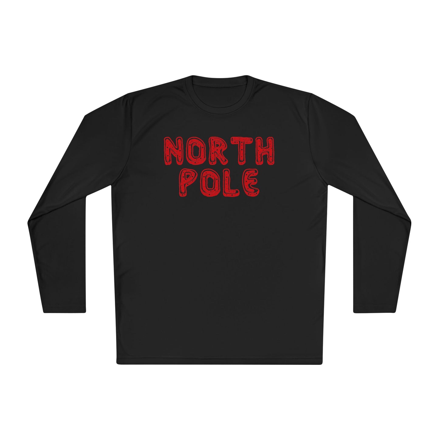 North Pole Adult Long Sleeve Tee