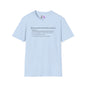 Exhausterwhelmulated Definition Adult T-shirt