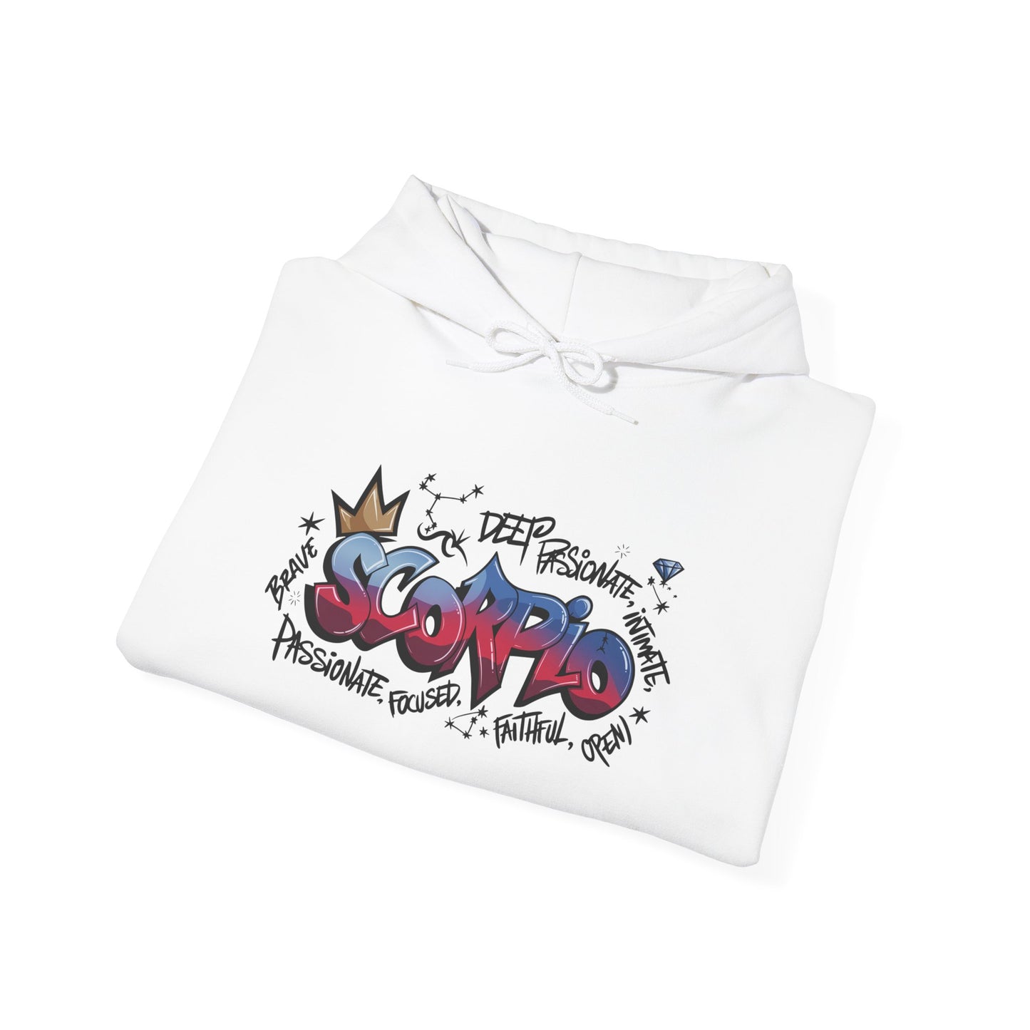 Scorpio Street Art Heavy Blend™ Hooded Sweatshirt
