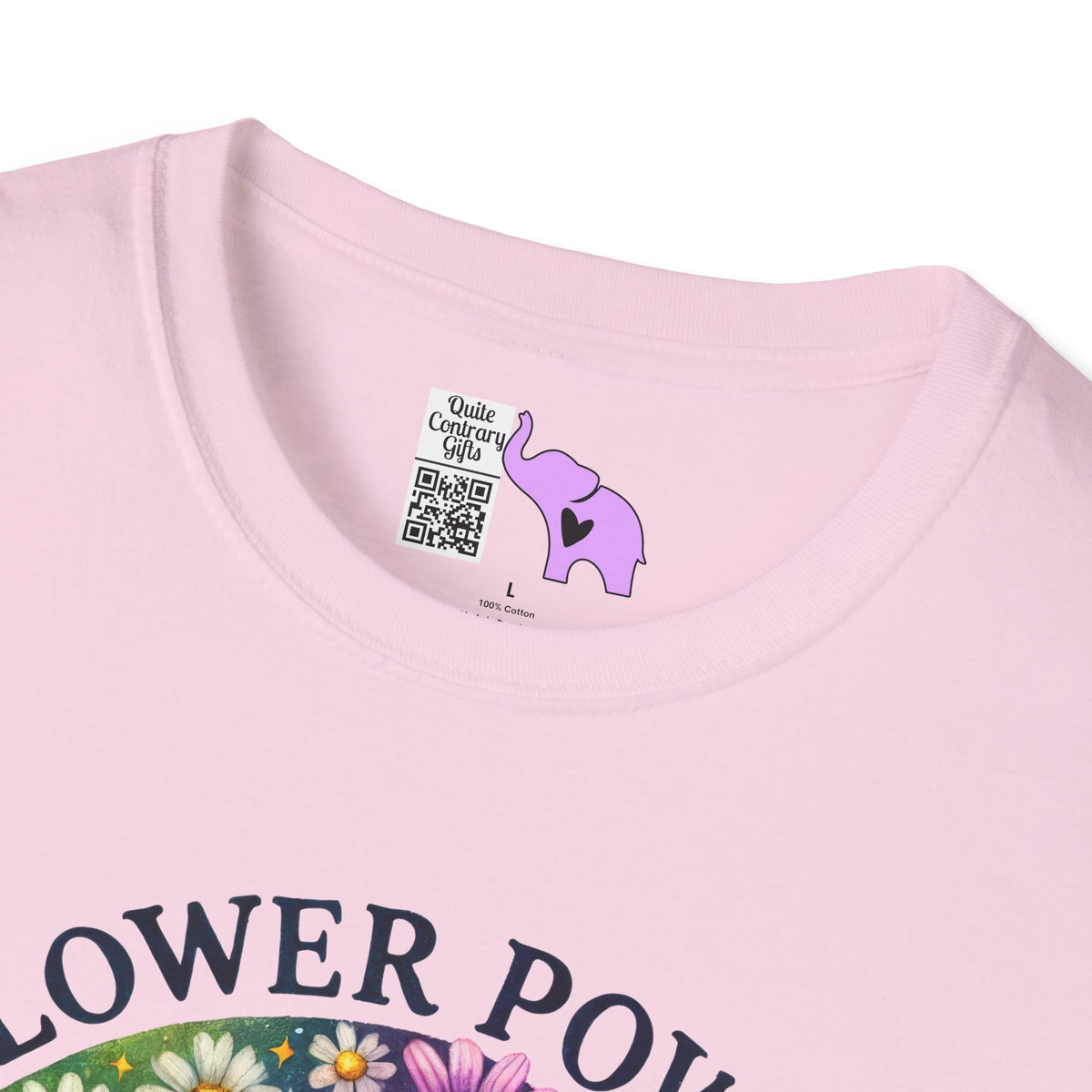 Flower Power Forever Adult T-shirt
