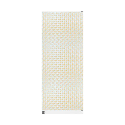 Giraffes in Bloom Wrapping Paper