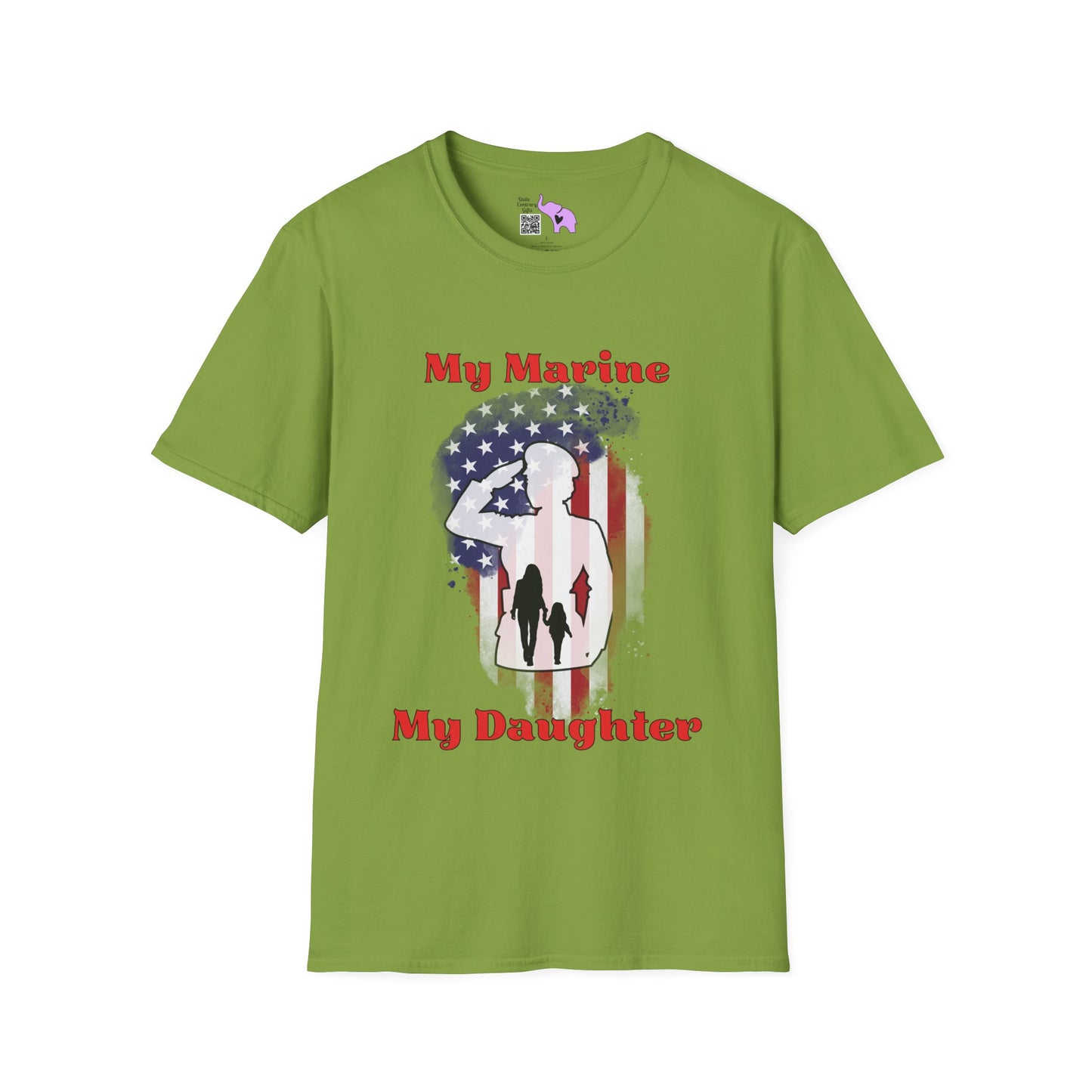 My Marine My Daughter (Mom) T-shirt