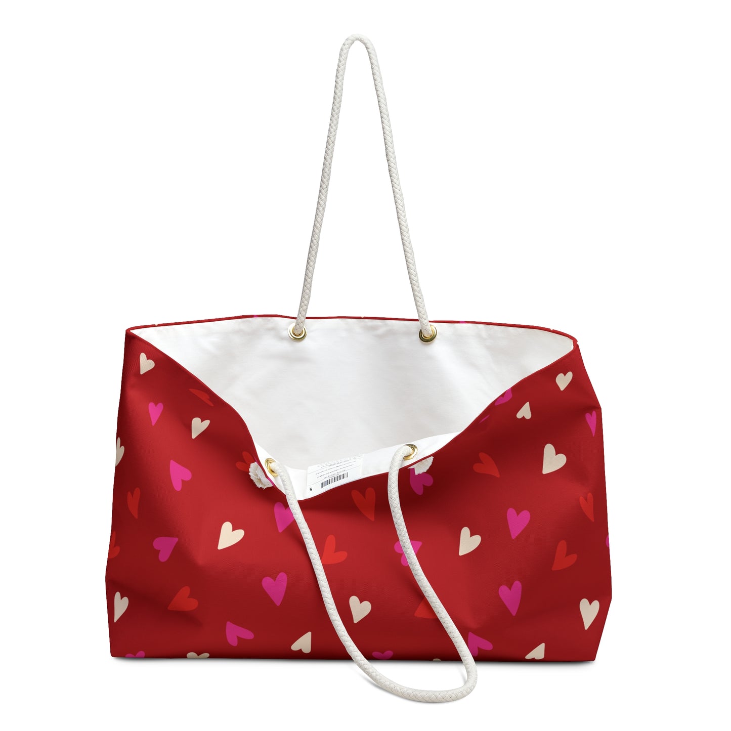 Cupid's Confetti Weekender Bag