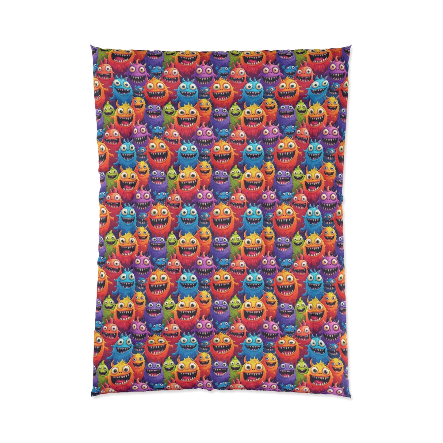 Happy Little Monsters Comforter