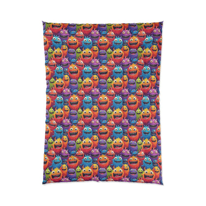 Happy Little Monsters Comforter