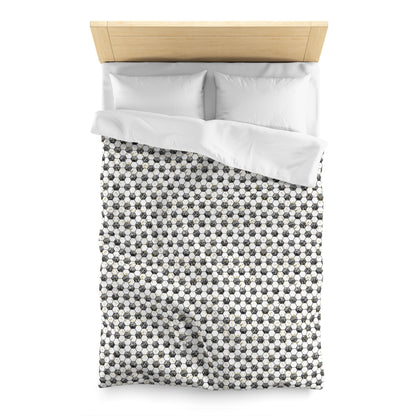 Soccer Gold Rush Microfiber Duvet Cover