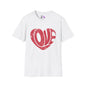 Heart of Love Adult T-shirt